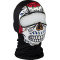 (image for) Zan Headgear Polyester Balaclava - Muerte Skull