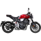 (image for) LV-10 Black stainless steel Slip-On for HONDA CB1000R 18-24