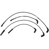 (image for) Braided Spark Plug Wires Black Pearl