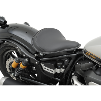 (image for) Large Spring Solo Seat - Black Solar-Reflective Leather