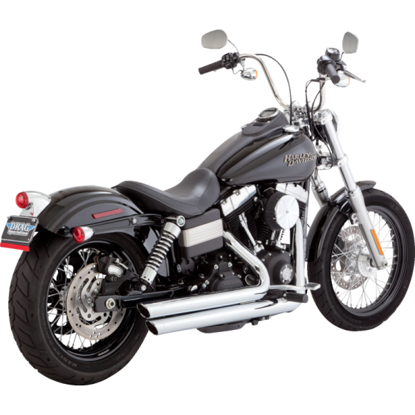 (image for) Vance & Hines Big Shots Staggered, Chrome