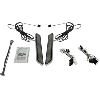 (image for) Smoke lens, chrome finish (14-24 Touring)