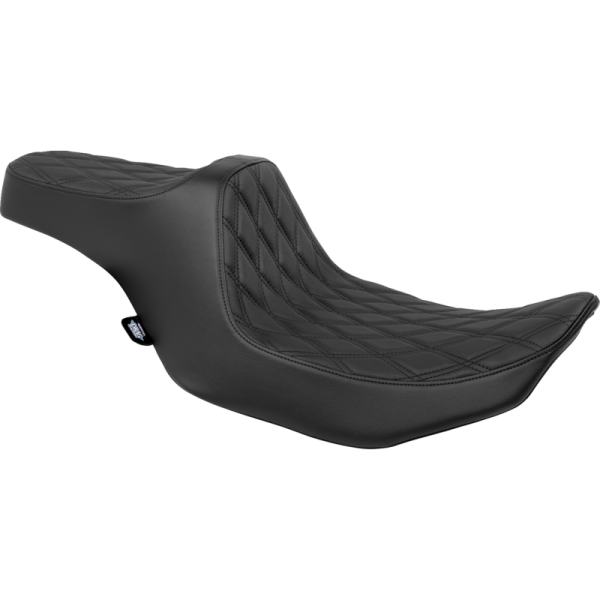 (image for) DRAG SPECIALTIES SEATS Drag Specialties Predator III Seat, Double Diamond Black Thread