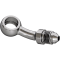 (image for) Polished Stainless 35° 3/8"/10 mm Banjo Fitting