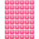 (image for) Square Grand Digger Support Plates - Pink, 48 Pack