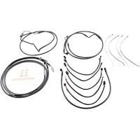 (image for) Black Pearl Handlebar Installation Kit (12"-14" Apes)