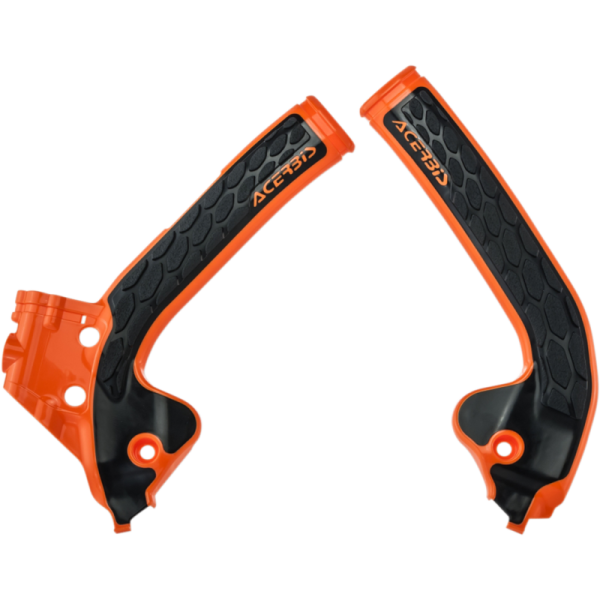 (image for) Acerbis X-Grip Frame Guard - KTM 85 SX 18-24 - Orange/black