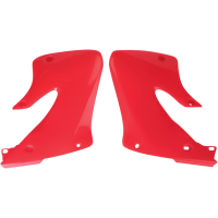 (image for) UFO Radiator Cover - 92-99 CR red