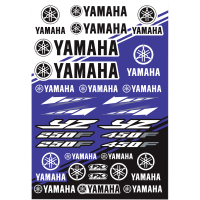 (image for) Yamaha YZ OEM Sticker Sheet