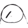 (image for) Drag Specialties Black Vinyl High Efficiency Clutch Cable - 0652-1414