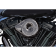 (image for) S&S Cycle Stealth Air Cleaner Cover - Teardrop, lava chrome