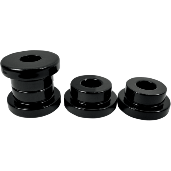 (image for) LA Choppers Solid Riser Bushings - Gloss Black