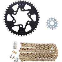 (image for) Vortex Chain Kit - Gold - Kawasaki ZX636 Ninja / ZX-6R 19-23
