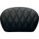(image for) Le Pera Sissy Bar Pad - Double diamond dull black vinyl