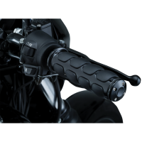 (image for) Gloss Black ISO®-Grips for Suzuki VL1400 Intruder 95-04