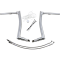 (image for) Fat Baggers Pointed Top EZ Install Handlebar 14" Chrome