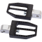 (image for) Militant Passenger Footpegs, Black Anodized