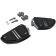 (image for) Twin Rail Footrests, Chrome, Male Mounts
