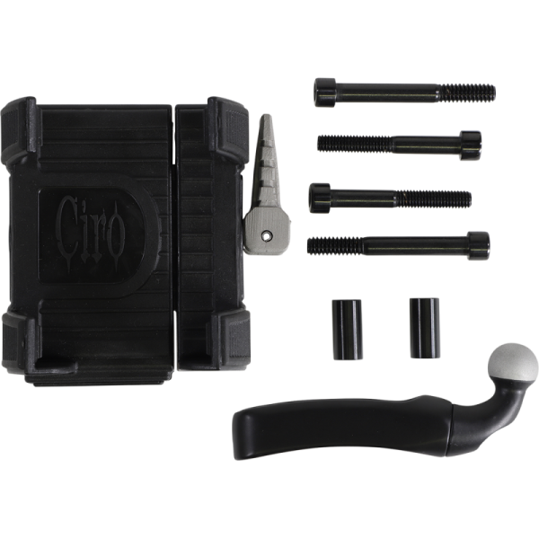 (image for) Smartphone Holder without Charger - Black Brake/Clutch Perch Mount