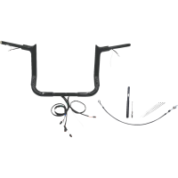 (image for) EZ Install Handlebar Kit Gloss Black 12" Rise