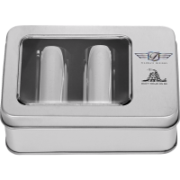 (image for) Docking Cover Mirror Polished w/ Don't Tread On Me