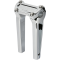 (image for) Thrashin Supply Straight Riser Kit, Chrome, 8" w/o gauge cutout