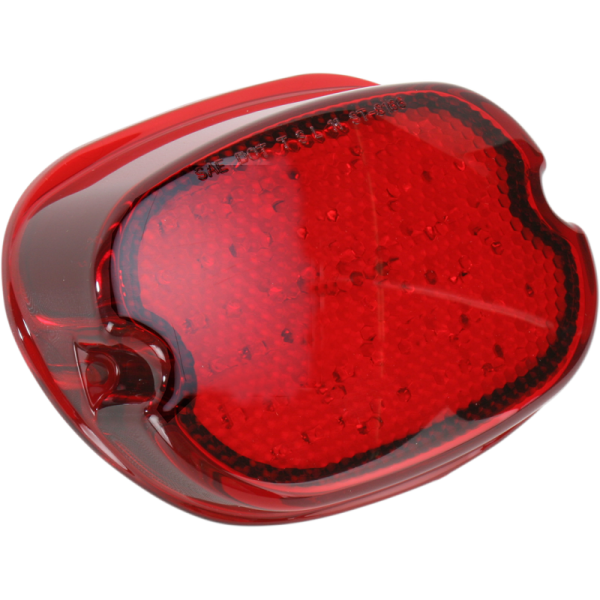 (image for) Drag Specialties LED Low-Profile Taillight Red/No Tag