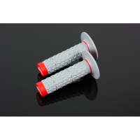 (image for) Renthal Comfort Pattern Dual Compound Grips - Red