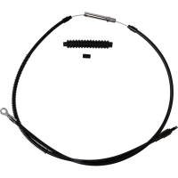 (image for) High-Efficiency Black Vinyl Clutch Cable for Softail (63.5" Std)