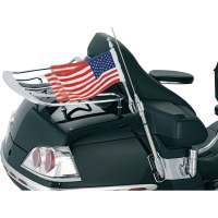 (image for) Kuryakyn Antenna Flag Mount with Flag for Honda GL1800 Gold Wing 01-17