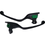 (image for) Wide Blade Lever Set Matte Black