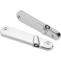 (image for) Streamliner Front LED Turn Signal, Smooth Chrome