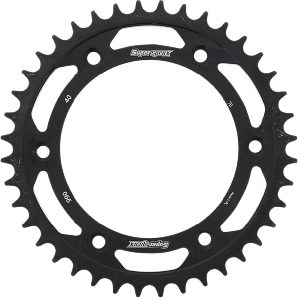 (image for) Supersprox Steel Rear Sprocket - 40T Black
