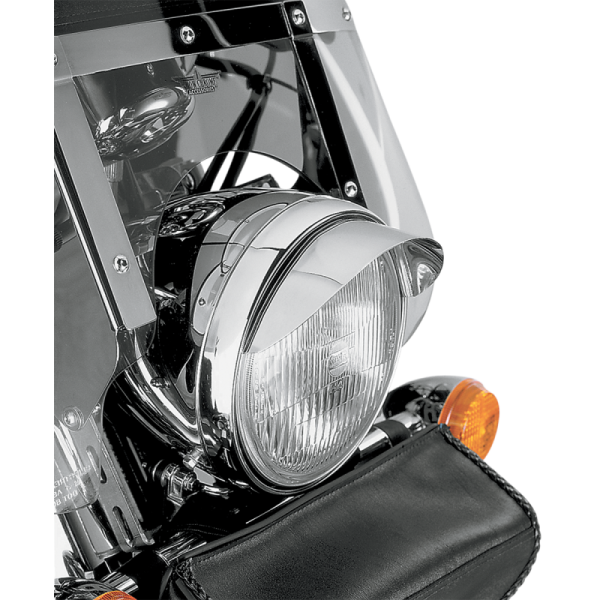 Show Chrome Universal 7" Headlight Visor