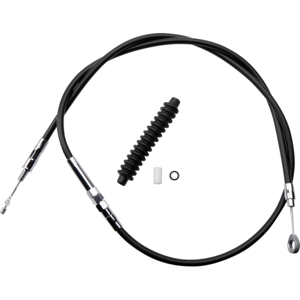 (image for) Drag Specialties High Efficiency Black Vinyl Clutch Cable