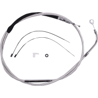 (image for) Polished Stainless High Efficiency Clutch Cable