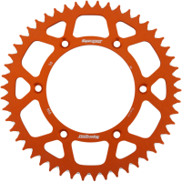 (image for) Supersprox Aluminum Rear Sprocket - 50T Orange