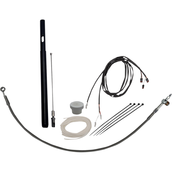 (image for) FAT BAGGERS INC EZ Install Kit Braided 16"