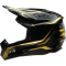 (image for) Z1R Dirtmaxx Helmet, Monogram, Black/Gold, XL