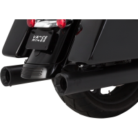 (image for) 4” Eliminator 400 Slip-On Mufflers - Matte Black