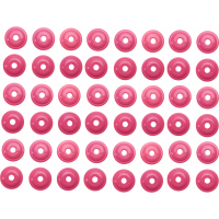 (image for) Round Digger Support Plate, Pink (48 Pk.)