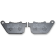 (image for) Organic Aramid Fiber Brake Pad - Rear 1720-0212