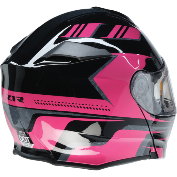 (image for) Z1R Solaris 2.0 First Tracks Helmet, Black/Pink, XS