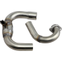 (image for) FMF Megabomb Stainless Steel Header W/ Mid-Pipe - Yamaha YZ250F/FX