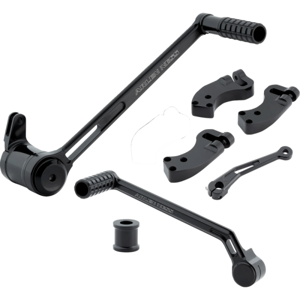 (image for) Arlen Ness +3" Extended Foot Control Kit, Black