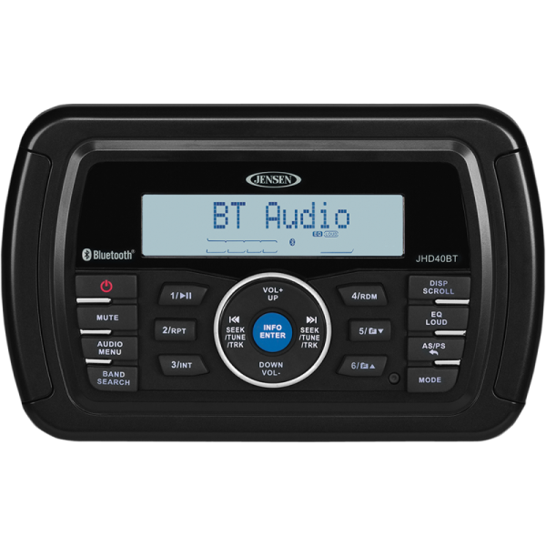 Jensen JHD40BT Bluetooth® Radio