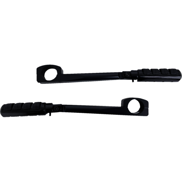 (image for) PAUL YAFFE BAGGER NATION Frame Mount Highway Pegs Black 1 1/2"