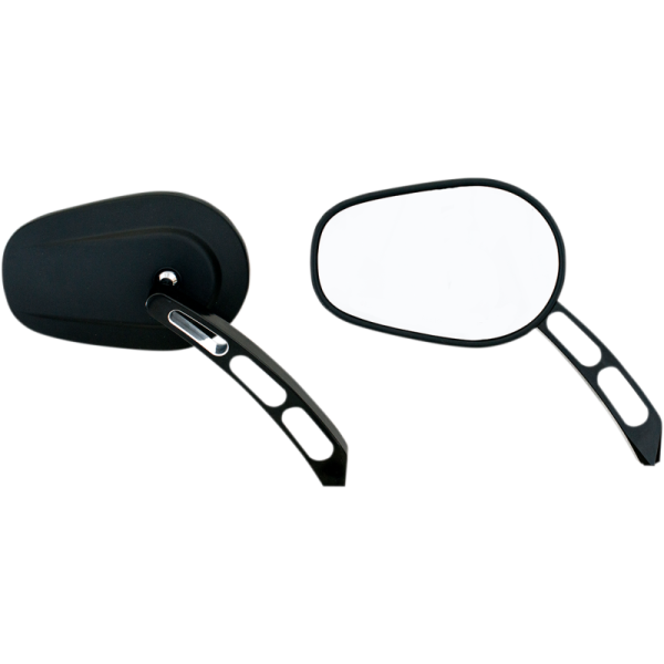 (image for) RIVCO PRODUCTS Billet Mirrors, Black anodized