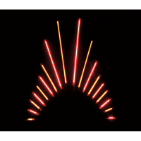 (image for) 20-LED TruFlex® Strip, Amber/Amber