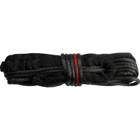 (image for) KFI Smoke Synthetic Winch Rope - 1/4" x 50'